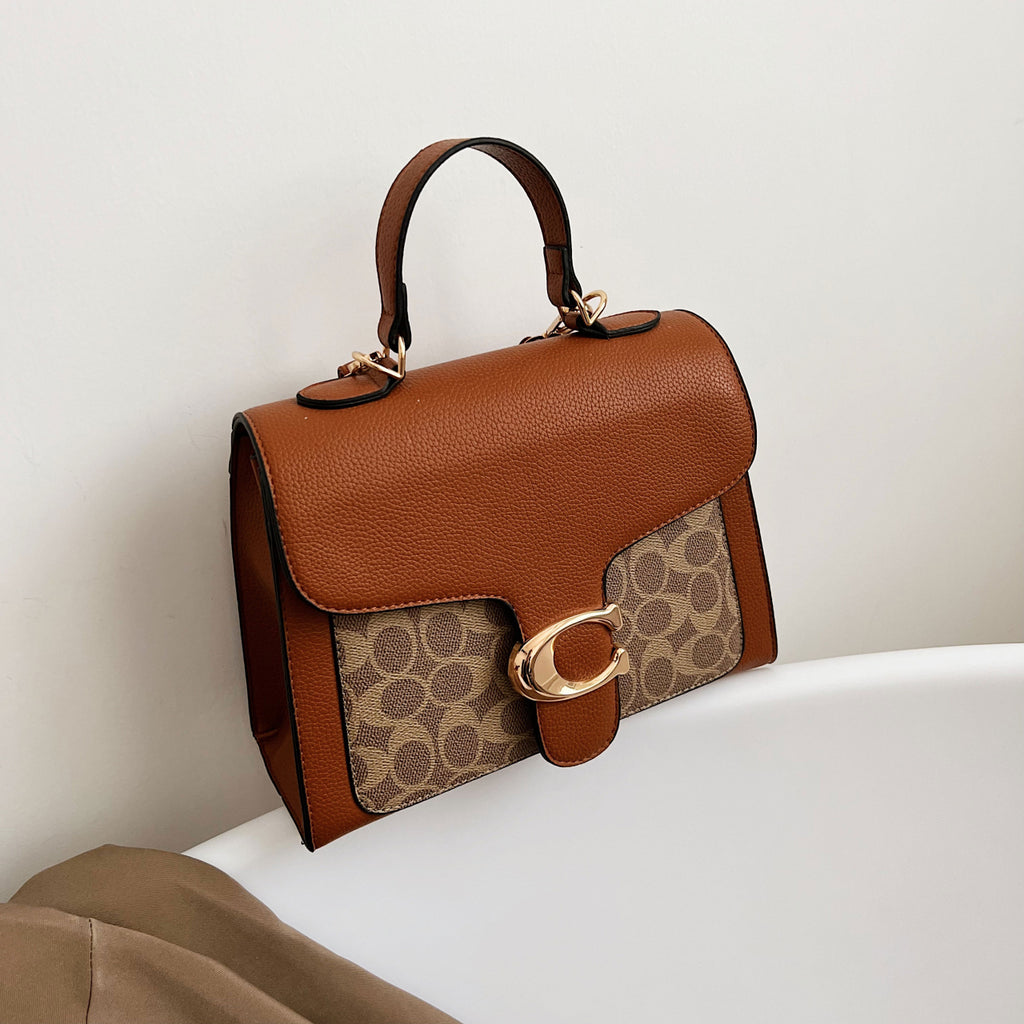 Modern Chic All-Season PU/Artificial Leather/Microfiber Leather Women's Crossbody Bags Other Bags | Color: Brown | Image 1