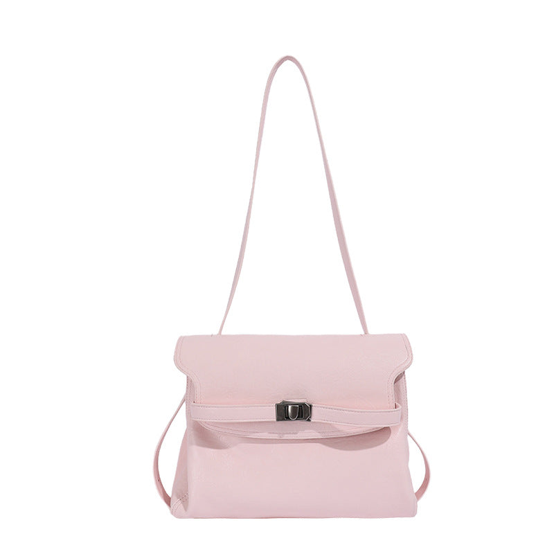 Modern Chic All-Season PU/Artificial Leather/Microfiber Leather Women's Crossbody Bags Other Bags | Color: Pink | Image 2