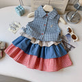 Casual Sporty Summer 2-Piece Girls' Dress Suit, Ages 2-7 | Color: Flower | Image 1