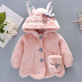 All-Season Sweet & Cute Winter Baby Girls' Jacket, Ages 9-24 Months | Color: Pink | Image 1