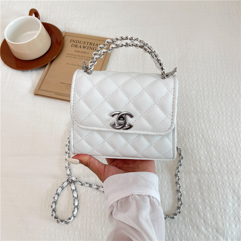 Modern Chic All-Season PU/Artificial Leather/Microfiber Leather Women's Handbags Other Bags | Color: White | Image 1