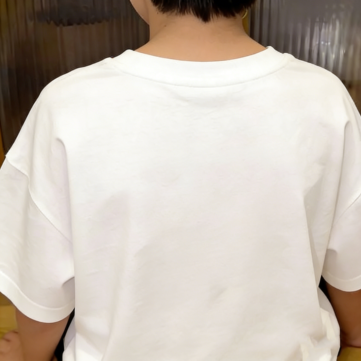 Casual Sporty Summer Unisex Kids' T-Shirt, Ages 2-9 | Color: White | Image 3