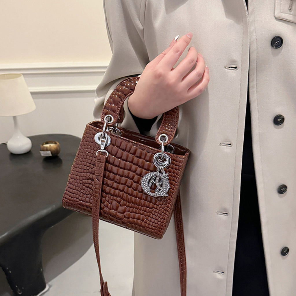 Modern Chic All-Season PU/Artificial Leather/Microfiber Leather Women's Handbags Other Bags | Color: Brown | Image 1