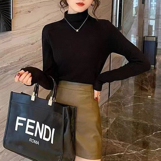 Minimalist Winter T-Shirt | Color: Black | Image 1