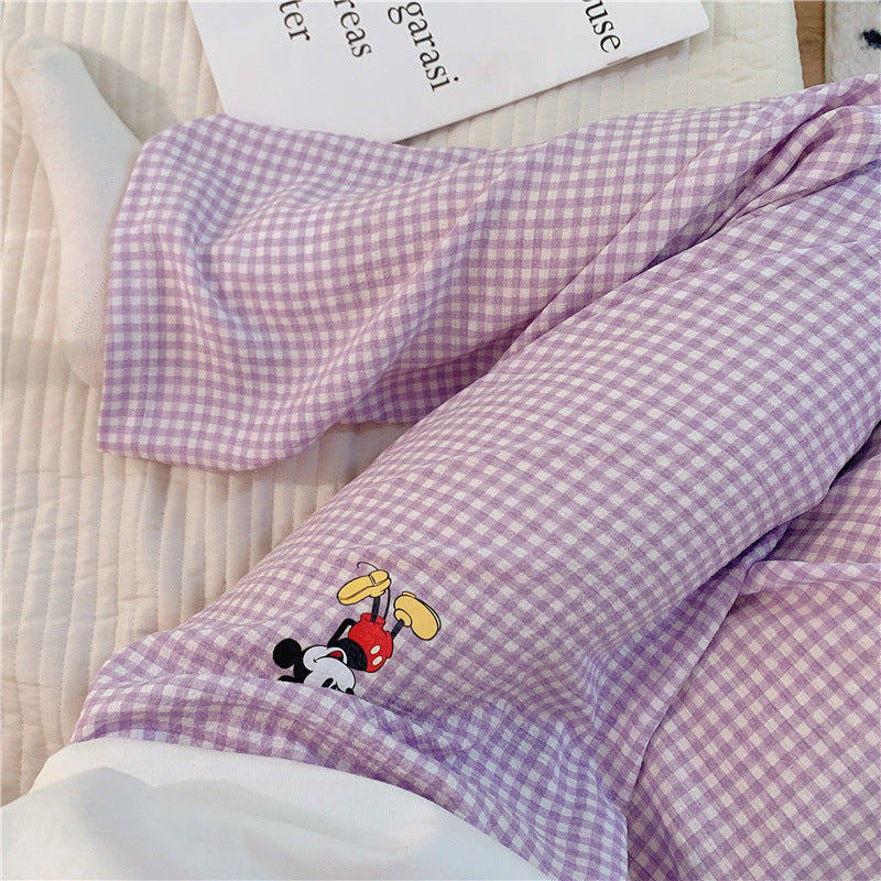 Minimalist All-Season Women 's Sleep Bottom | Color: Purple | Image 1