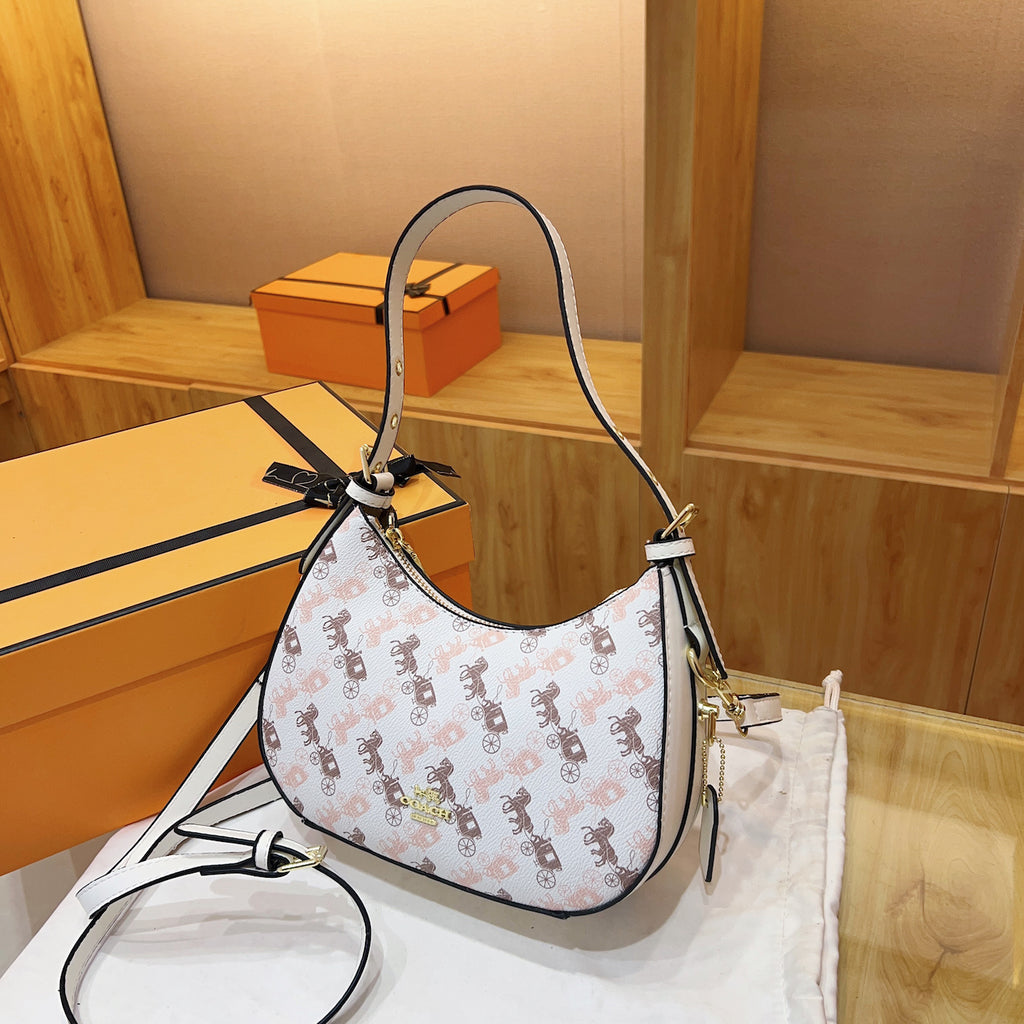 Modern Chic All-Season PU/Artificial Leather/Microfiber Leather Women's Shoulder Bags Underarm Bags | Color: Style 1 | Image 3