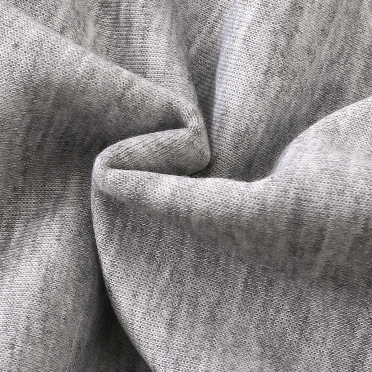 Modern Chic All-Season Minimalist Autumn Boys' Sweatshirt, Ages 2-7 | Color: Grey | Image 2