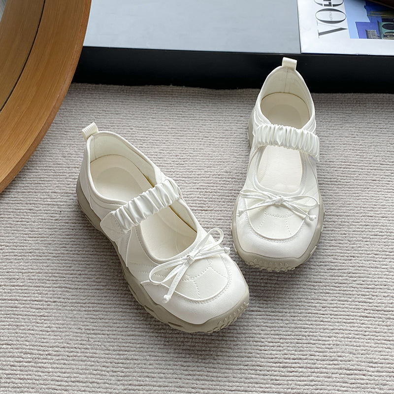 Modern Chic All-Season PU/Artificial Leather/Microfiber Leather Women's Casual Shoes | Color: Beige | Image 1