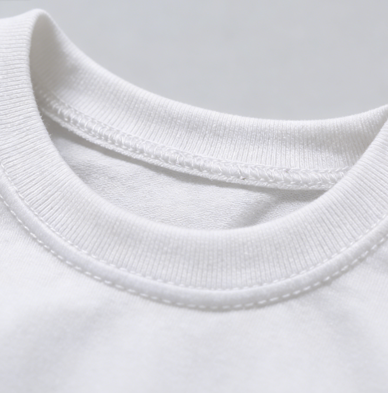 Modern Chic All-Season Minimalist Summer Boys' T-Shirt, Ages 4-14 | Color: White | Image 2