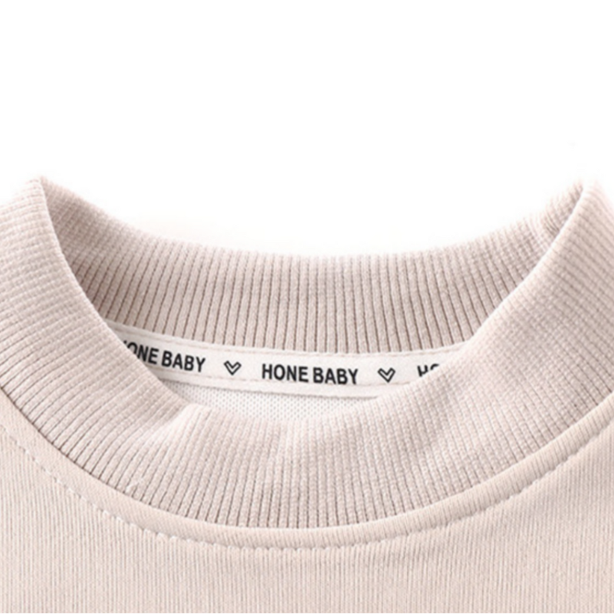 Minimalist Autumn Boys' Sweatshirt, Ages 2-9 | Color: Beige | Image 2