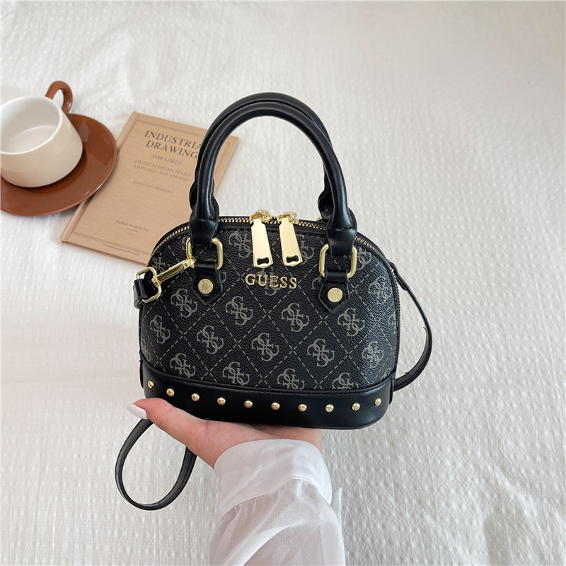 Modern Chic All-Season PU/Artificial Leather/Microfiber Leather Women's Handbags Other Bags | Color: Black | Image 1