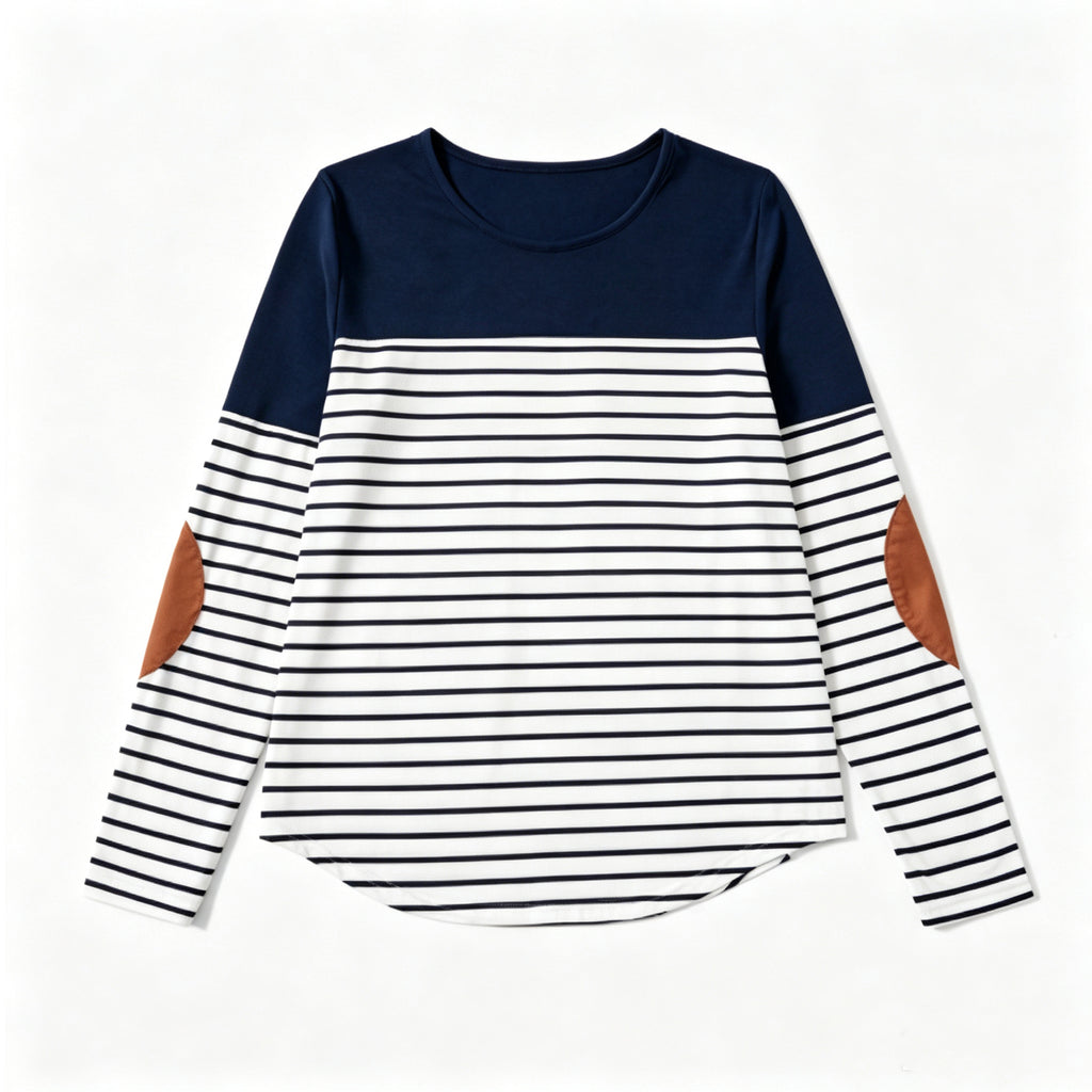 Minimalist Autumn Boys' T-Shirt, Ages 2-7 | Color: Blue | Image 1