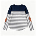Minimalist Autumn Boys' T-Shirt, Ages 2-7 | Color: Blue | Image 1