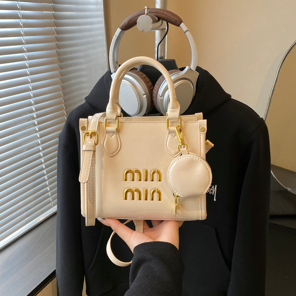 Modern Chic All-Season PU/Artificial Leather/Microfiber Leather Women's Shoulder Bags Other Bags | Color: Khaki | Image 2
