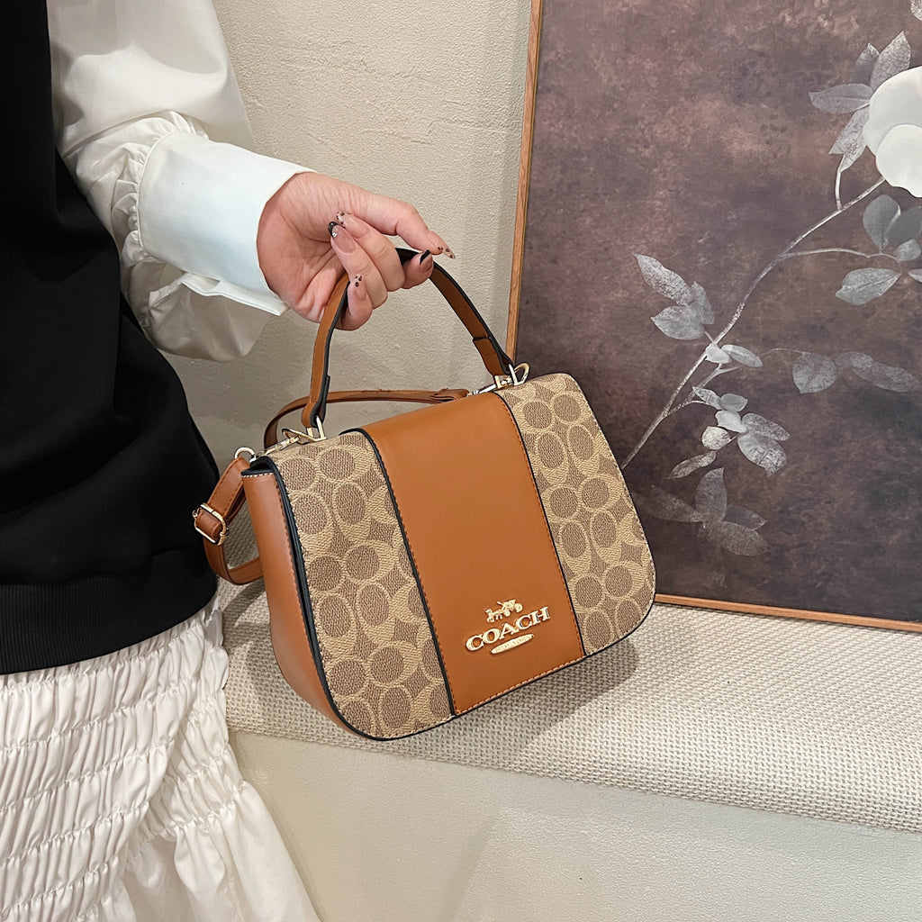 Modern Chic All-Season PU/Artificial Leather/Microfiber Leather Women's Crossbody Bags Other Bags | Color: Brown | Image 3