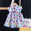 Sweet & Cute Summer Girls' A-Line Dress, Ages 2-13 | Color: Style 3 | Image 1