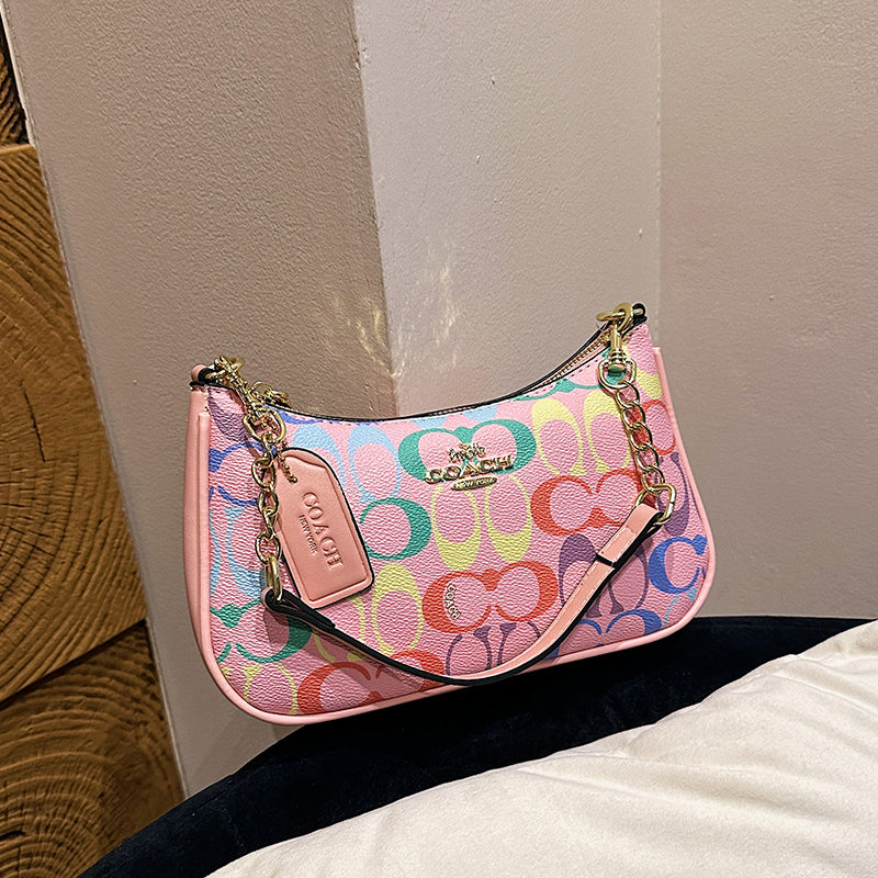 Modern Chic All-Season PU/Artificial Leather/Microfiber Leather Women's Handbags Other Bags | Color: Pink | Image 3