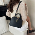 Modern Chic All-Season PU/Artificial Leather/Microfiber Leather Women's Handbags Other Bags | Color: Black | Image 1