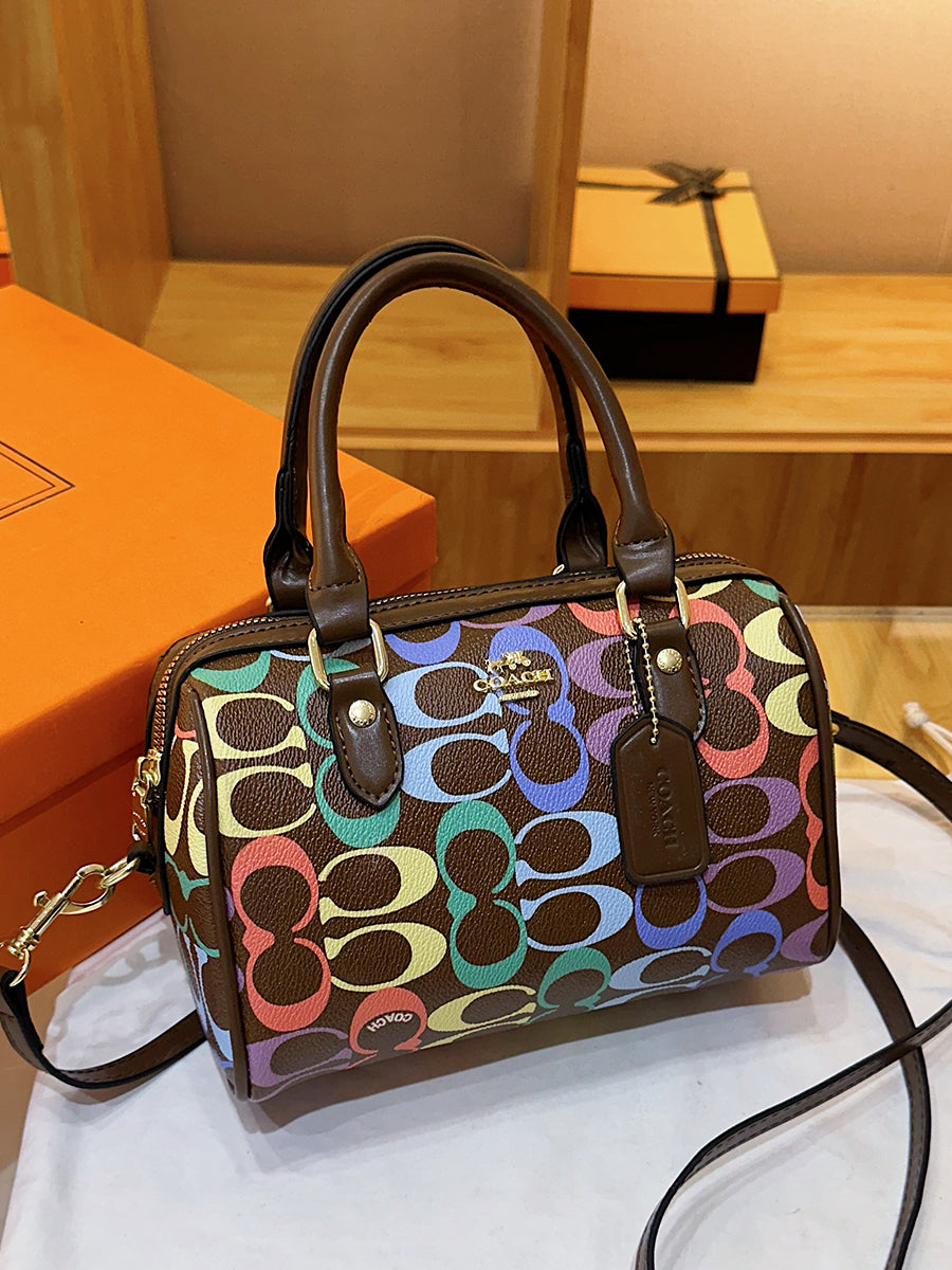 Modern Chic All-Season PU/Artificial Leather/Microfiber Leather Women's Handbags Other Bags | Color: Coffee | Image 1