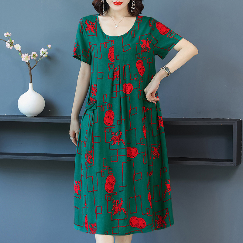 Elegant Summer A-Line Dress | Color: Style 7 | Image 1