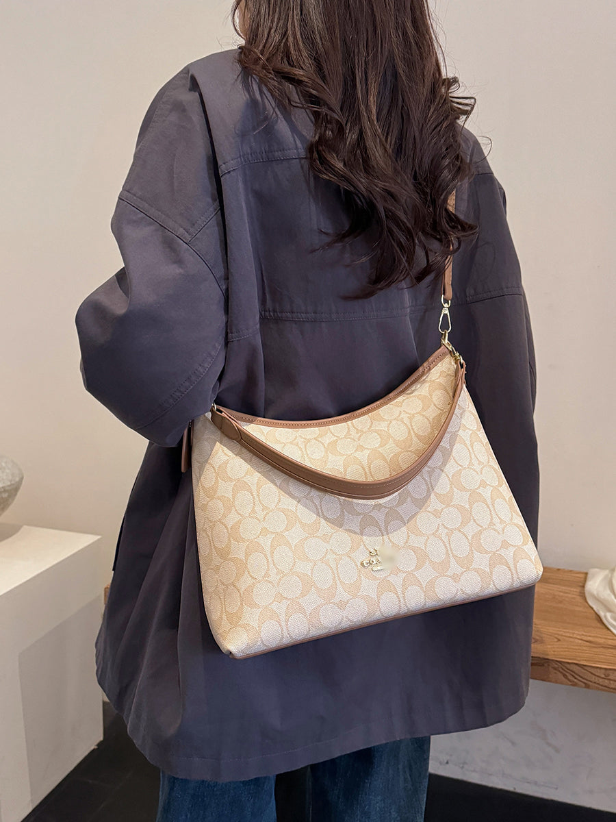 Modern Chic All-Season PU/Artificial Leather/Microfiber Leather, Cloth / Textile Women's Shoulder Bags Tote Bags | Color: Style 1 | Image 3