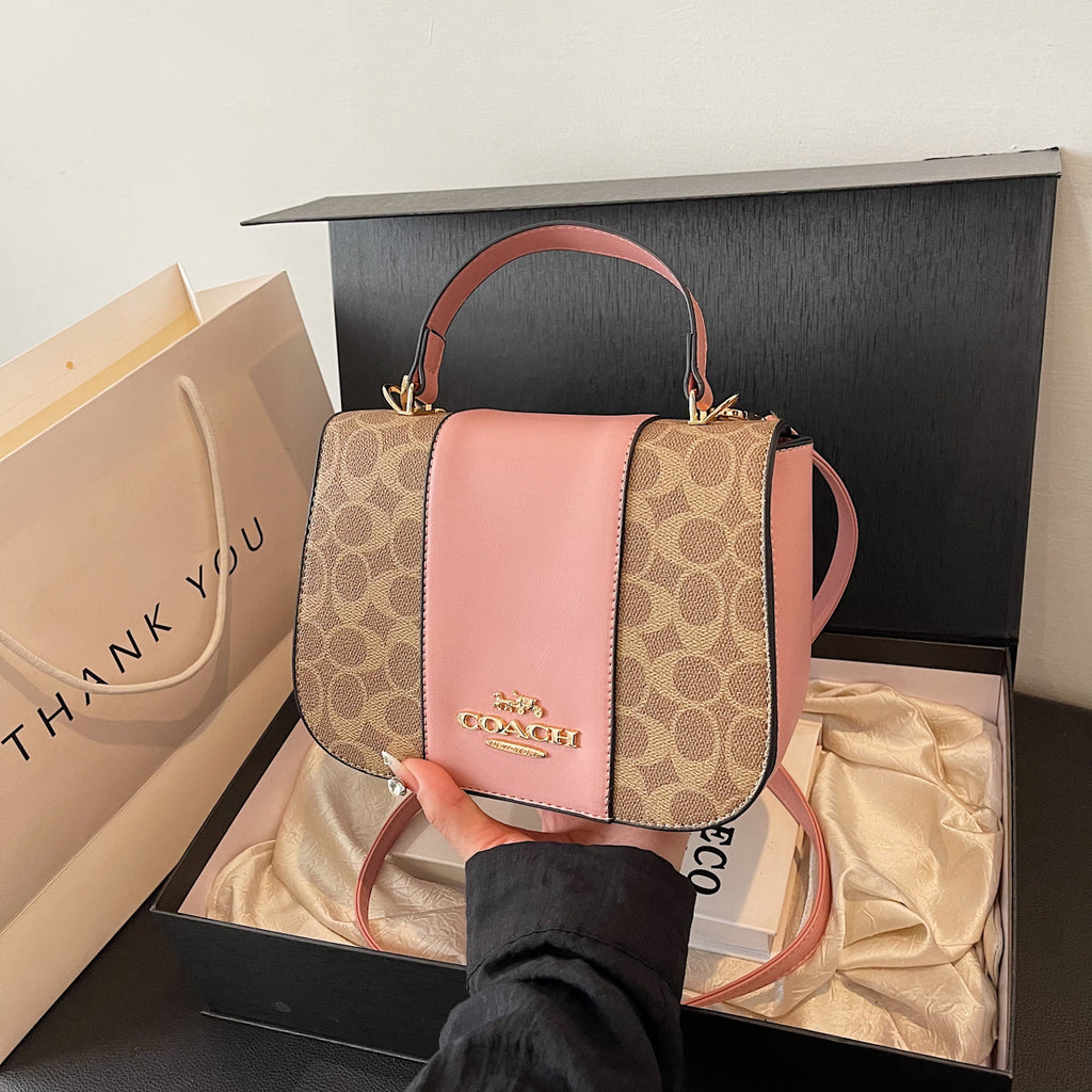 Modern Chic All-Season PU/Artificial Leather/Microfiber Leather Women's Crossbody Bags Other Bags | Color: Pink | Image 2