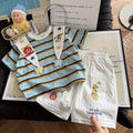 Modern Chic All-Season Casual Sporty Summer 2-Piece Boys' Pants Suit, Ages 2-9 | Color: As the Picture | Image 1
