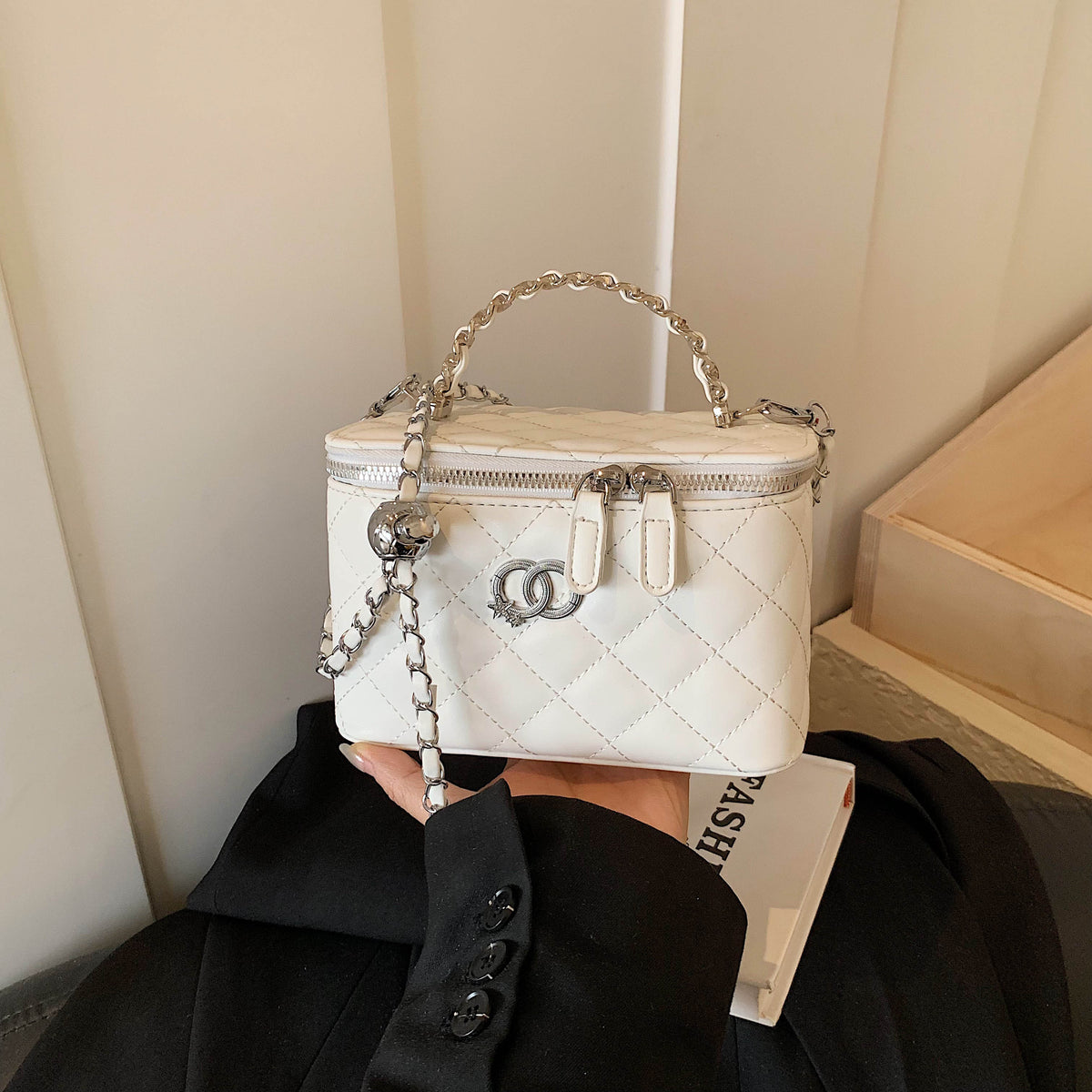 Modern Chic All-Season PU/Artificial Leather/Microfiber Leather Women's Crossbody Bags Box Bags | Color: Style 1 | Image 2