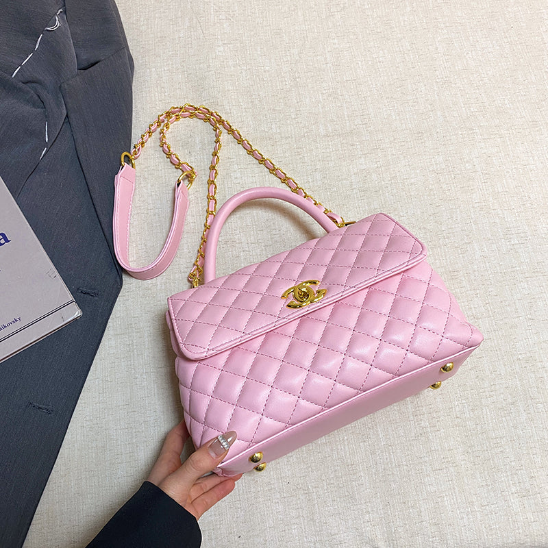 Modern Chic All-Season PU/Artificial Leather/Microfiber Leather Women's Handbags Other Bags | Color: Pink | Image 3