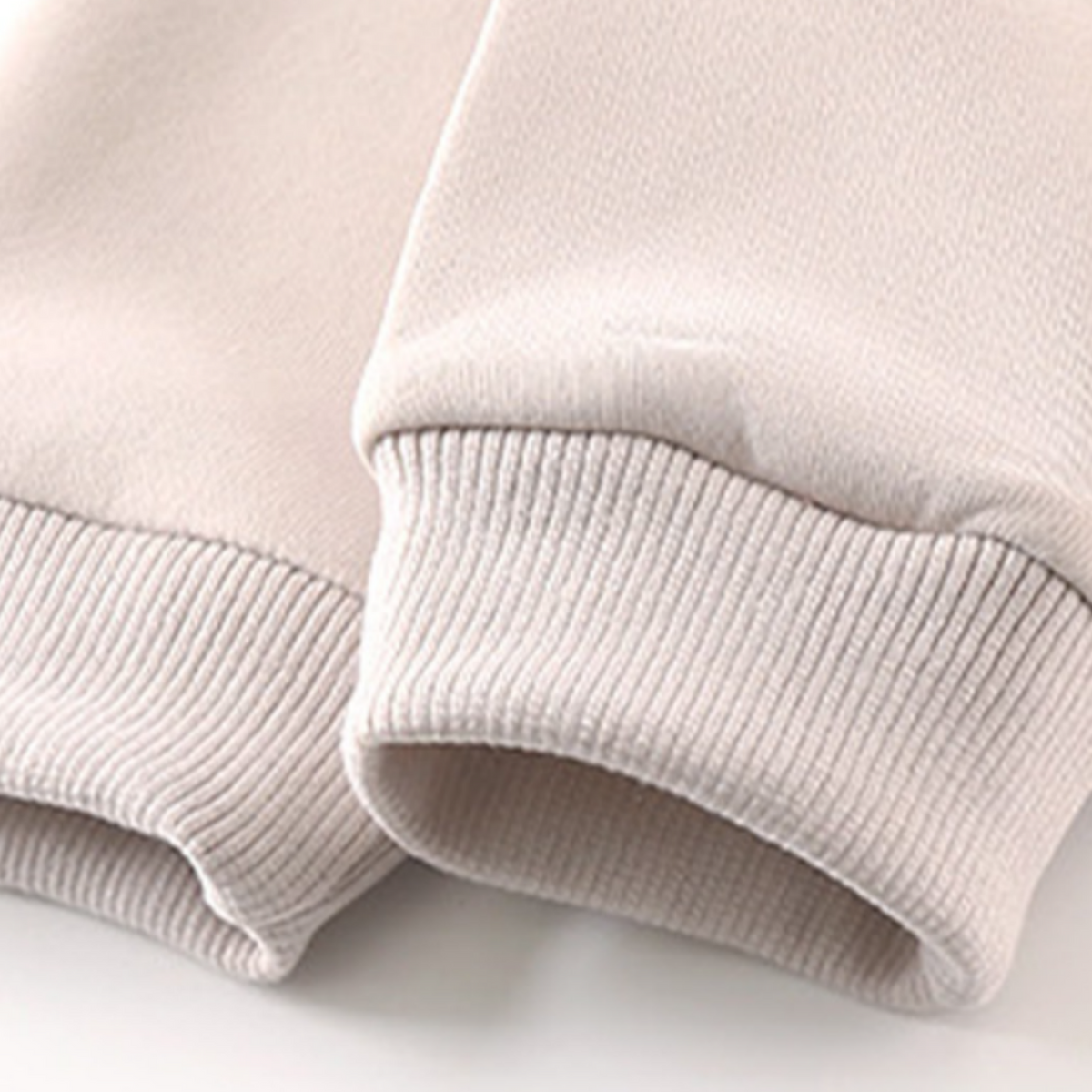Minimalist Autumn Boys' Sweatshirt, Ages 2-9 | Color: Beige | Image 3