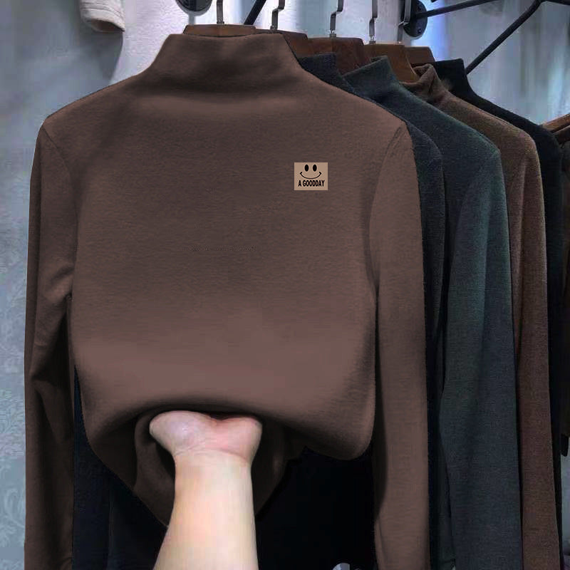 Minimalist Winter Unisex Kids' T-Shirt, Ages 3-14 | Color: Brown | Image 1