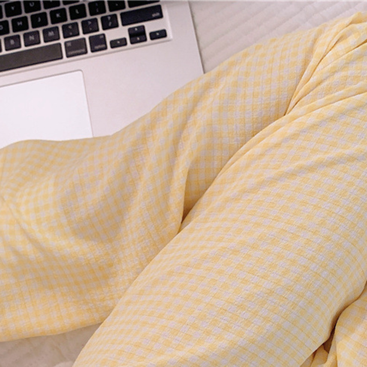 Minimalist All-Season Women 's Sleep Bottom | Color: Yellow | Image 3