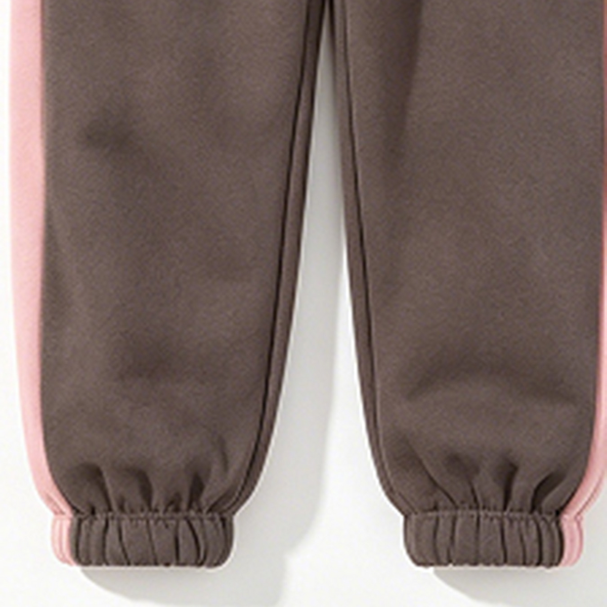 Modern Chic All-Season Casual Sporty Autumn 2-Piece Girls' Pants Suit, Ages 4-14 | Color: Pink | Image 2