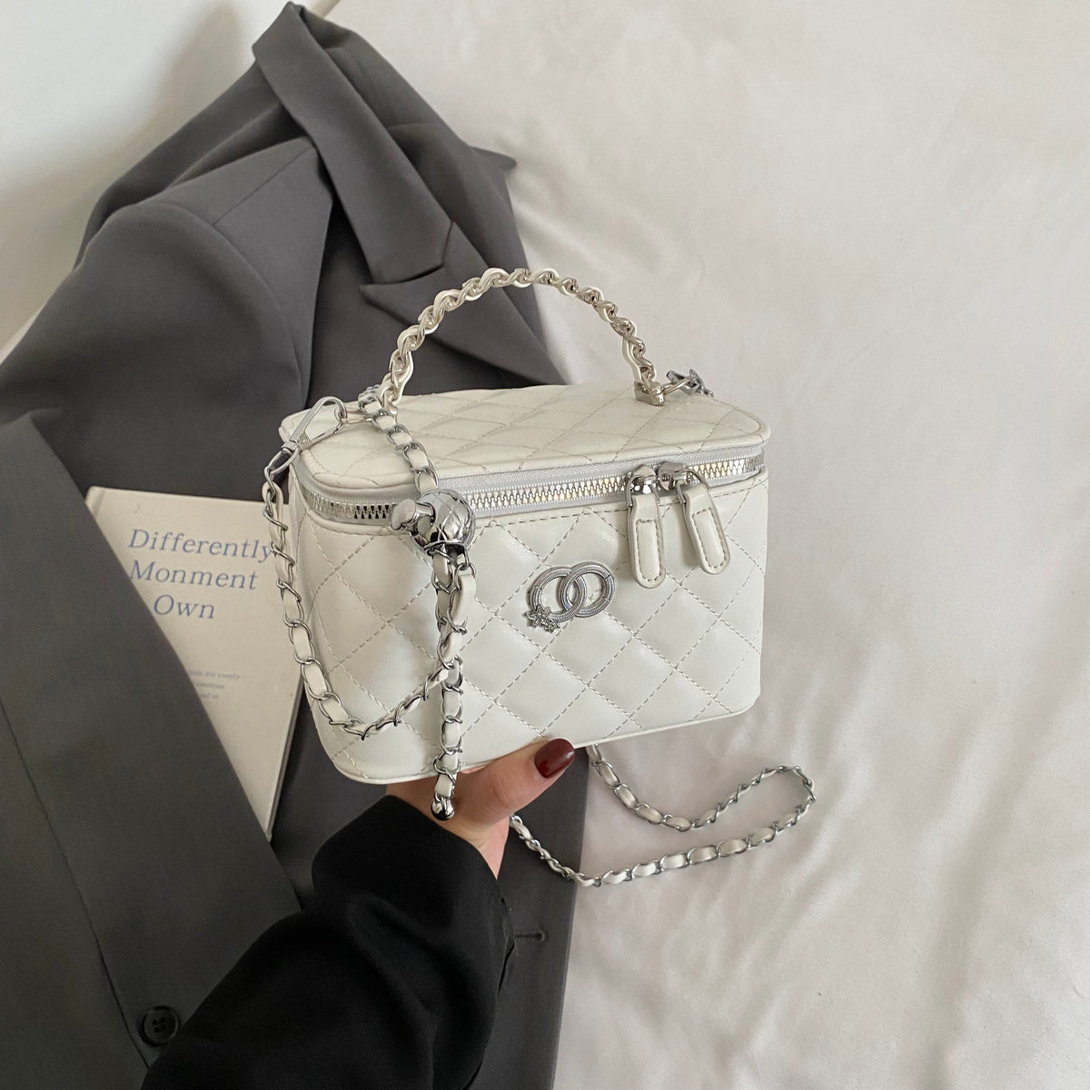 Modern Chic All-Season PU/Artificial Leather/Microfiber Leather Women's Crossbody Bags Box Bags | Color: Style 1 | Image 1