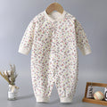 Minimalist Autumn Unisex Baby Jumpsuit, Ages 1-24 Months | Color: Style 1 | Image 1