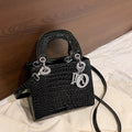 Modern Chic All-Season PU/Artificial Leather/Microfiber Leather Women's Handbags Other Bags | Color: Black | Image 1