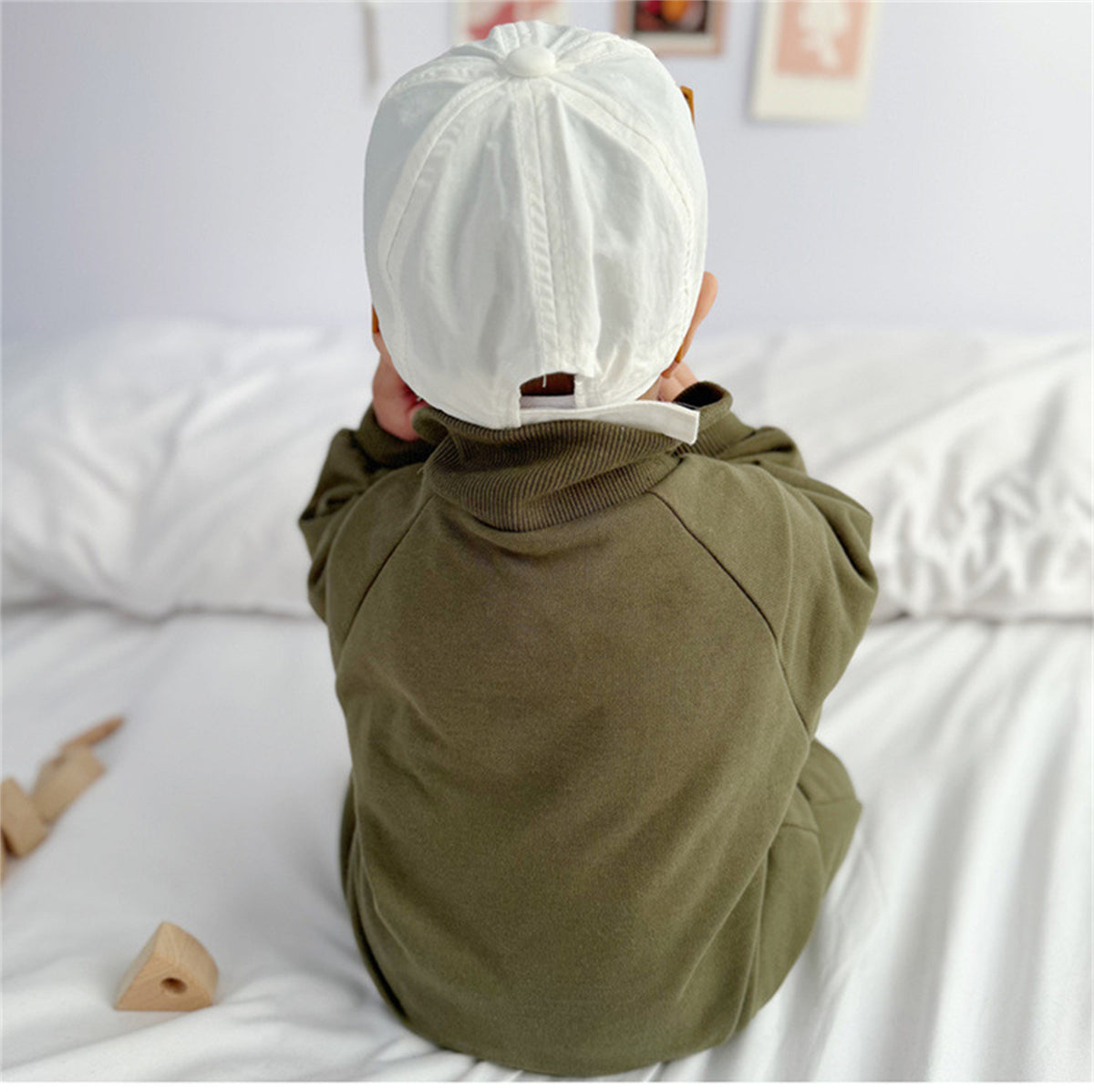 Casual Sporty Autumn Baby Boys' Jumpsuit, Ages 1-24 Months | Color: Green | Image 2