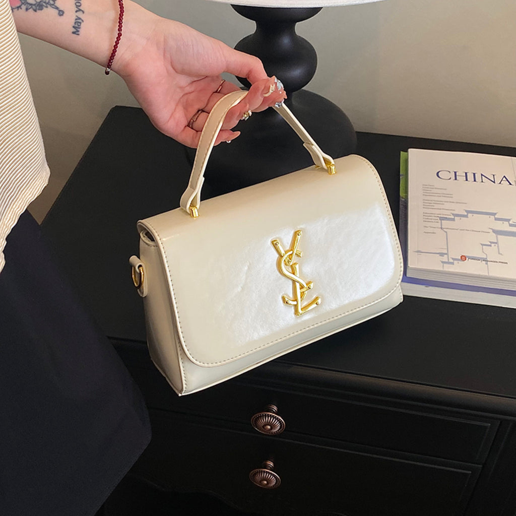 Modern Chic All-Season PU/Artificial Leather/Microfiber Leather Women's Handbags Other Bags | Color: White | Image 3