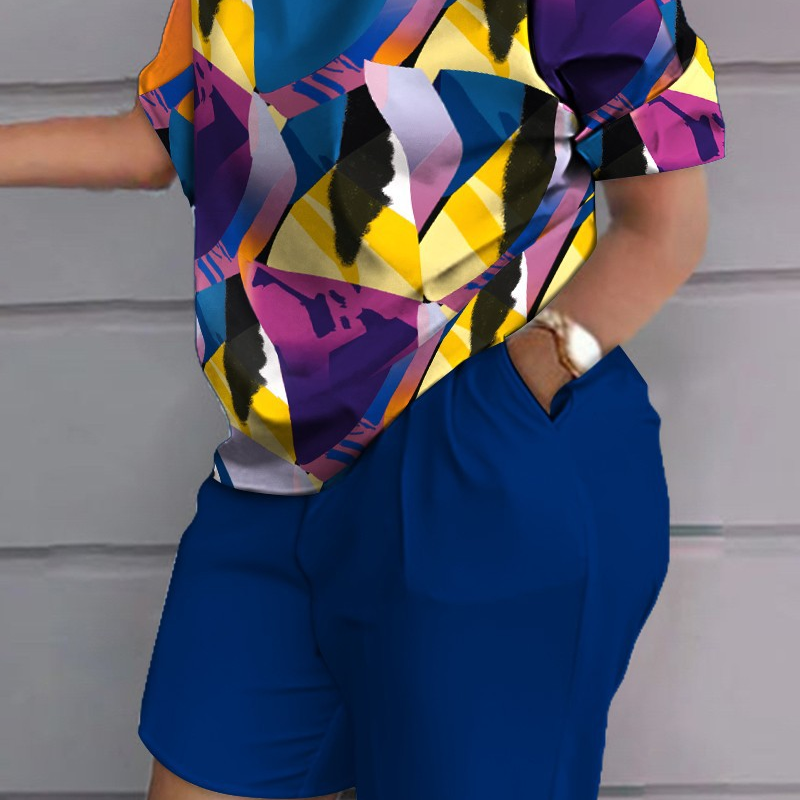Casual Sporty Summer T-Shirt | Color: Style 4 | Image 1