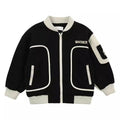 Casual Sporty Autumn Boys' Baseball Jacket, Ages 2-9 | Color: As the Picture | Image 1