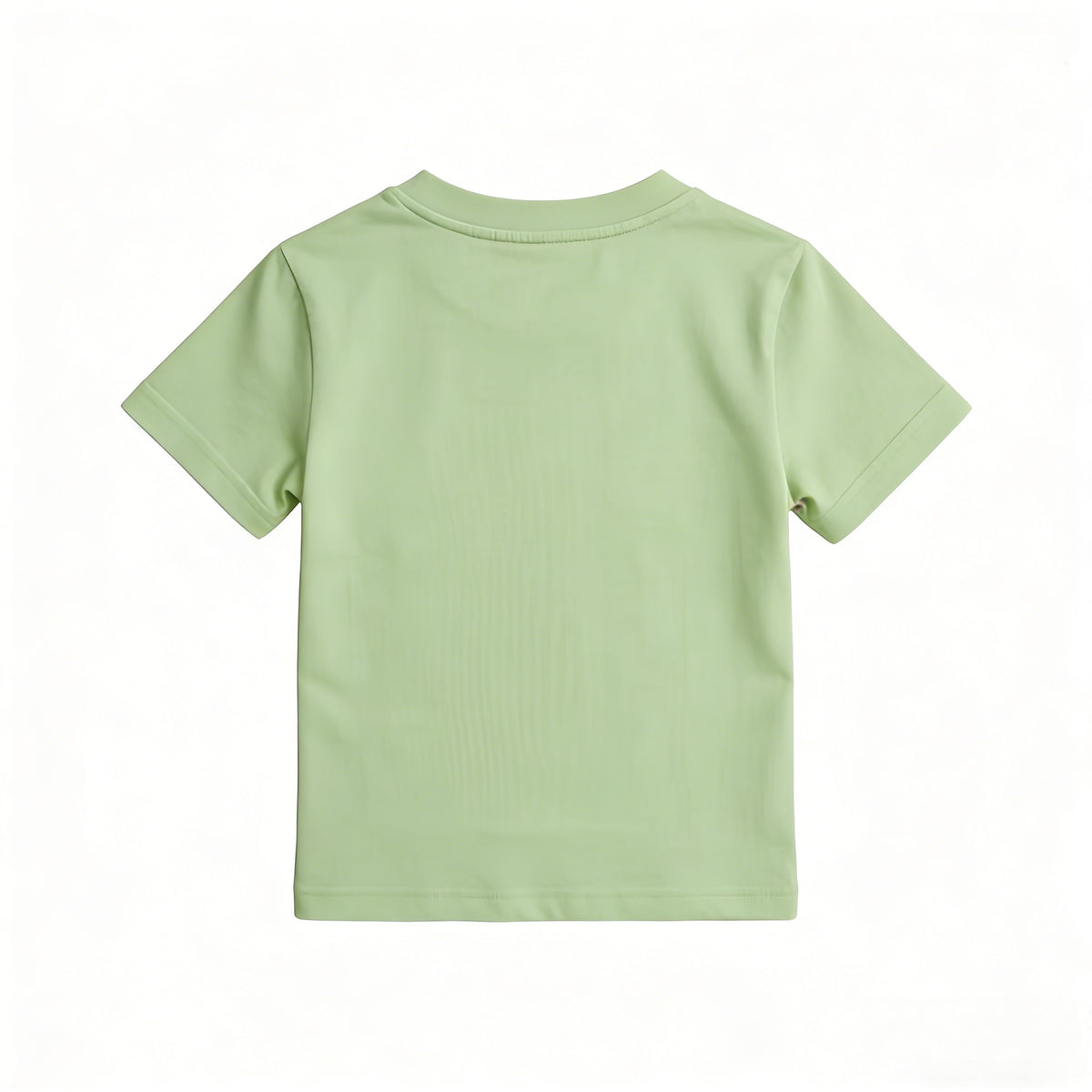 Modern Chic All-Season Casual Sporty Summer Unisex Kids' T-Shirt | Color: Green | Image 3