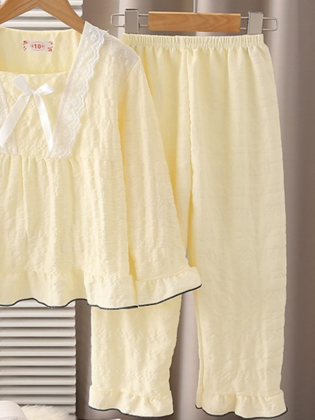 Sweet & Cute Autumn 2-Piece Girls' Pajama Set, Ages 3-13 | Color: Style 2 | Image 2