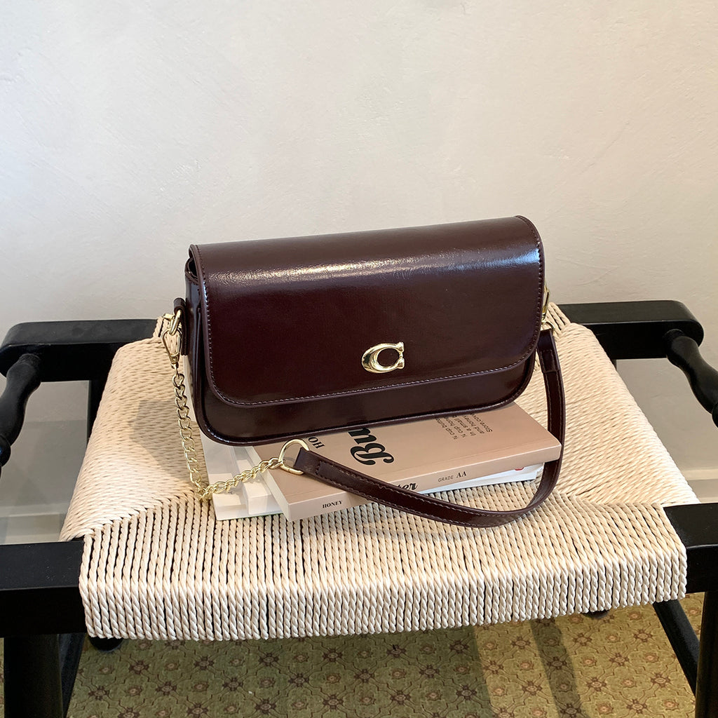 Modern Chic All-Season PU/Artificial Leather/Microfiber Leather Women's Handbags Other Bags | Color: Coffee | Image 1