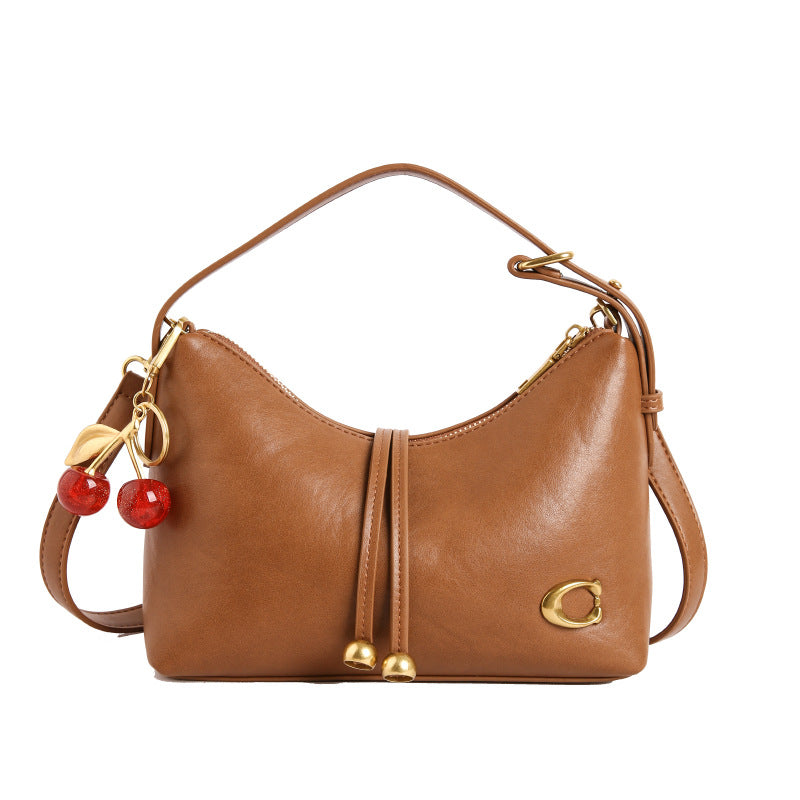 Modern Chic All-Season PU/Artificial Leather/Microfiber Leather Women's Crossbody Bags Other Bags | Color: Khaki | Image 3