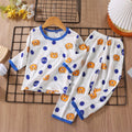 Minimalist Summer 2-Piece Unisex Kids' Pajama Set, Ages 2-7 | Color: Style 1 | Image 1