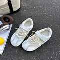 Modern Chic All-Season PU/Artificial Leather/Microfiber Leather Women's Casual Shoes | Color: White | Image 1