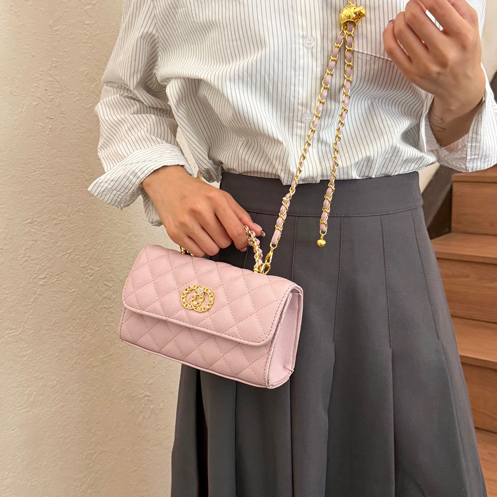 Modern Chic All-Season PU/Artificial Leather/Microfiber Leather Women's Crossbody Bags Other Bags | Color: Purple | Image 2
