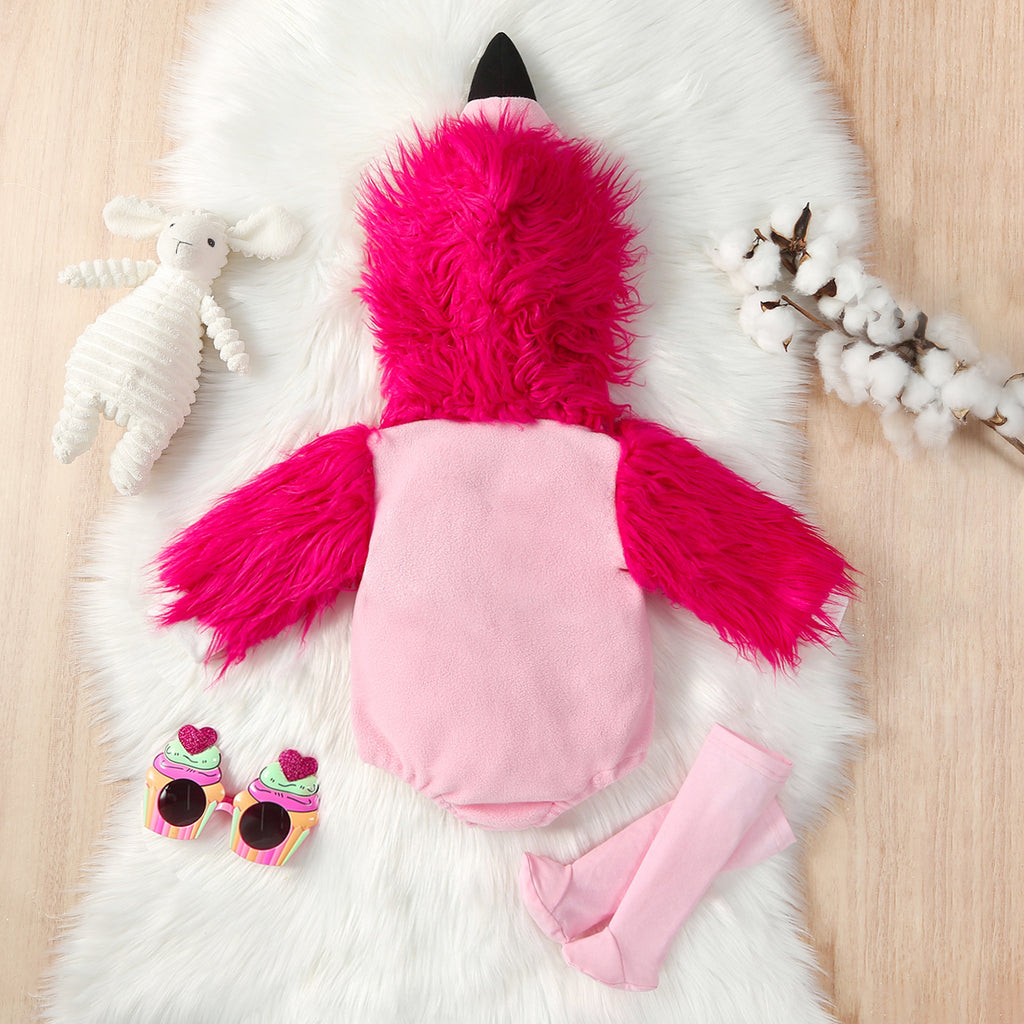 Sweet & Cute Autumn Baby Girls' Bodysuit, Ages 3-24 Months | Color: Pink | Image 3