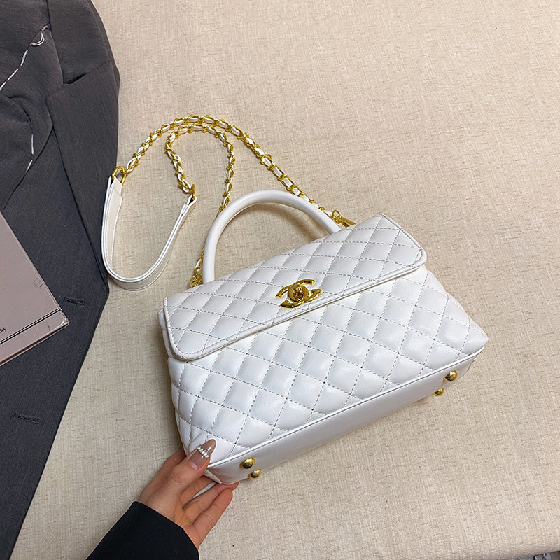 Modern Chic All-Season PU/Artificial Leather/Microfiber Leather Women's Handbags Other Bags | Color: White | Image 1