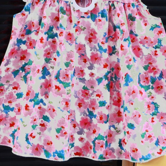 Sweet & Cute Summer Girls' A-Line Dress, Ages 2-13 | Color: Style 1 | Image 2